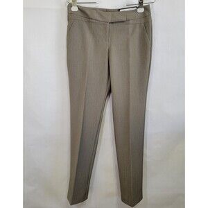 Worthington modern fit straight leg pants German chocolate heather size 2P NWT